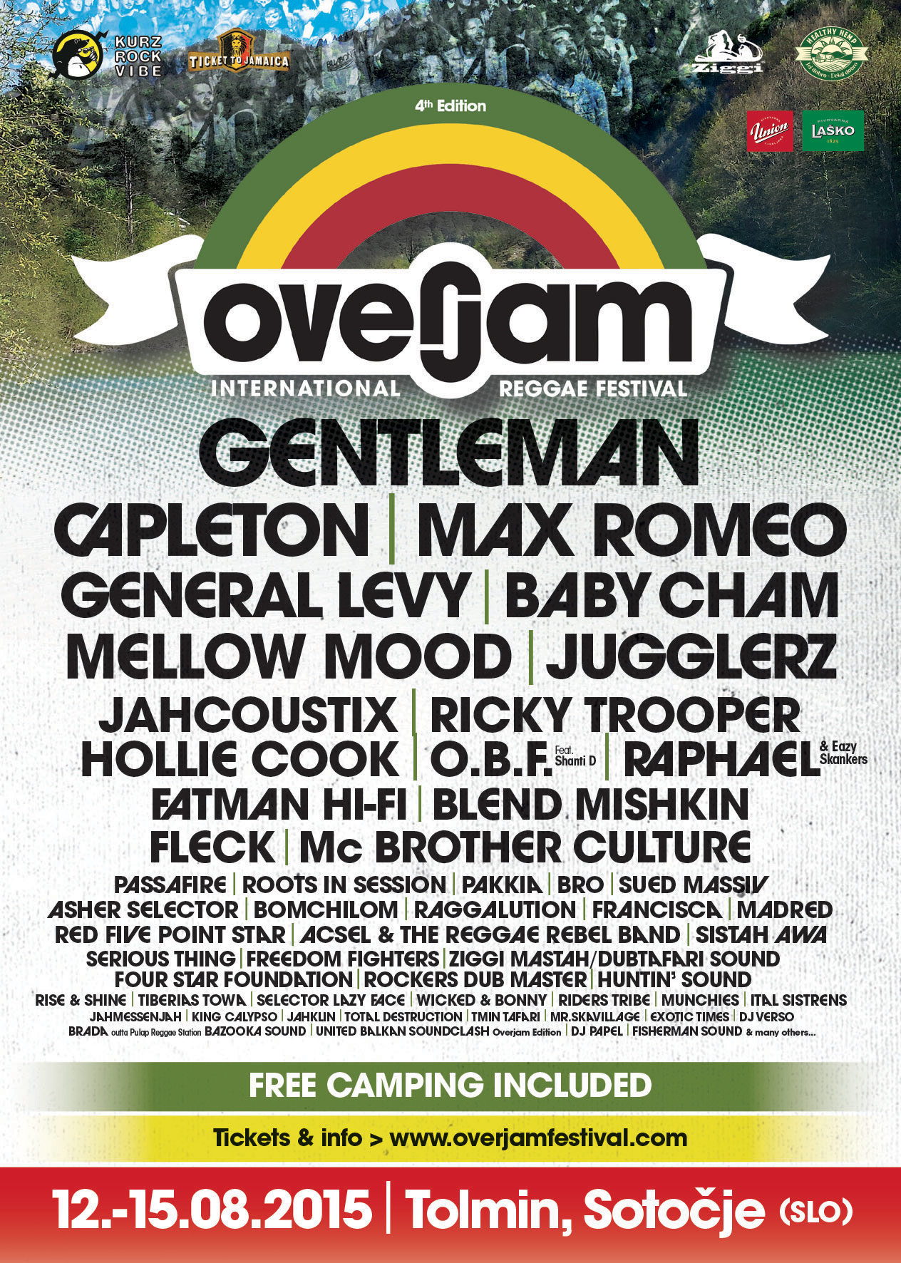 Overjam Festival 2015 Official poster
