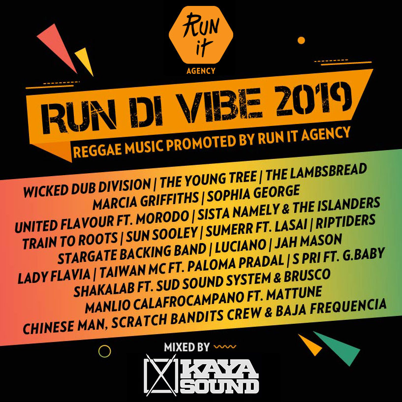 Run Di Vibe 2019 Mixtape cover